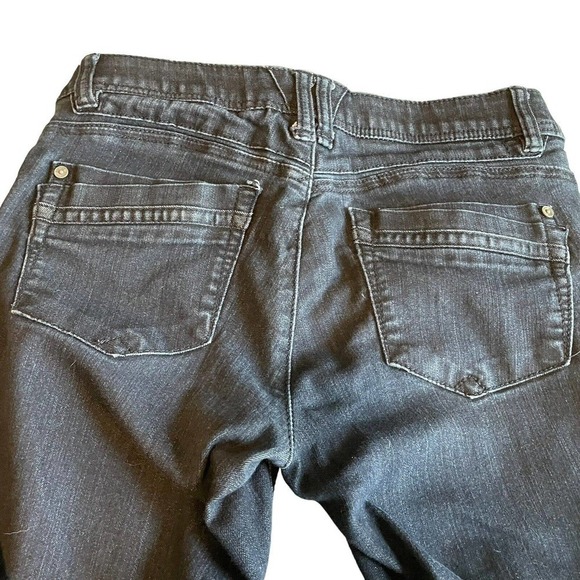 Democracy ab Technology Jeans 4 Skinny Dark Wash Stretch Elastic Waist NEW - Picture 6 of 16